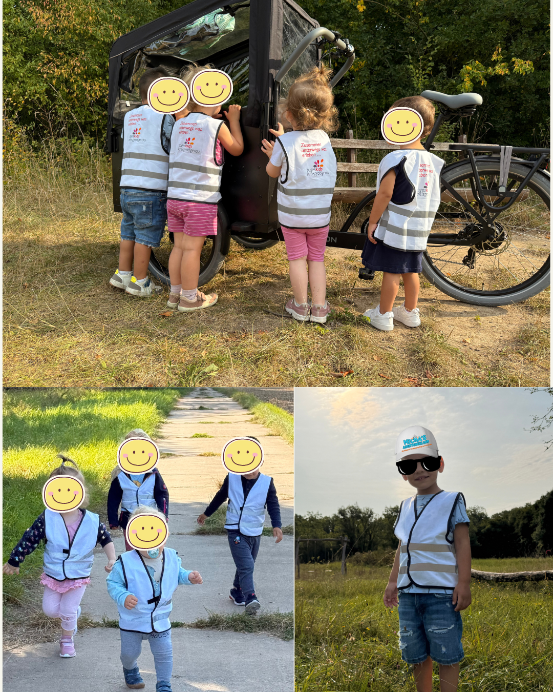 Ausflug mit dem Tagesvater und der Kindergruppe